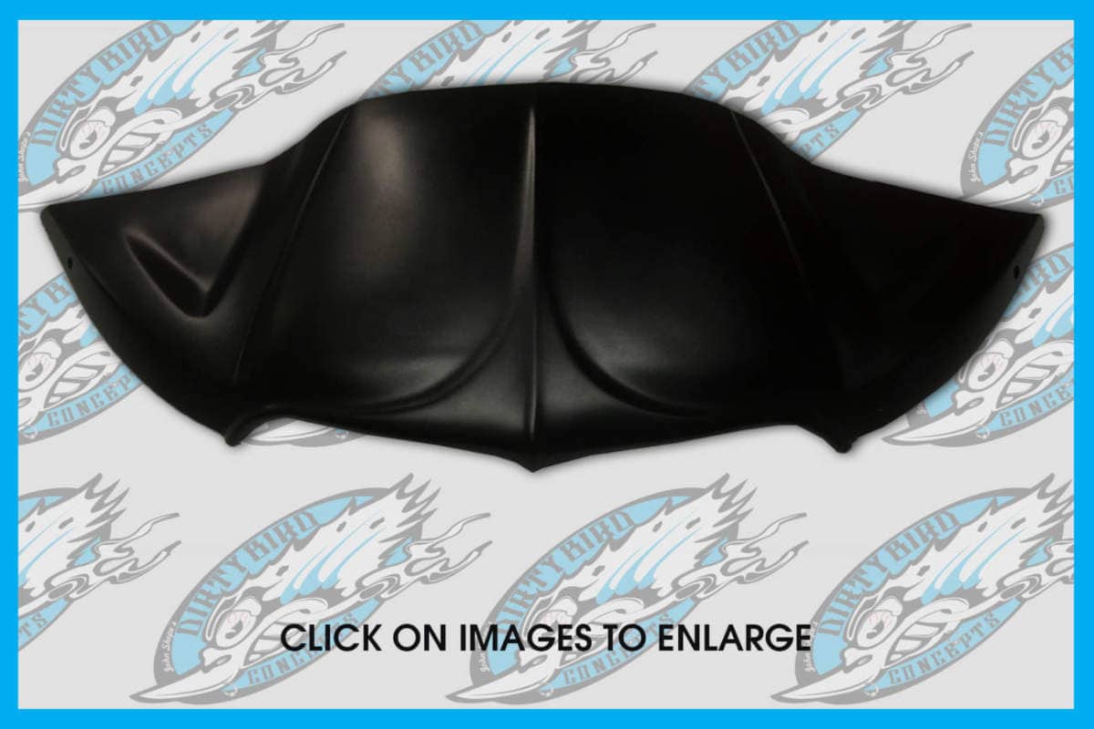 DIRTY BIRD CONCEPTS - HARLEY FASTBACK ROAD GLIDE WINDSHIELD REPLACEMENT CAP 15-23
