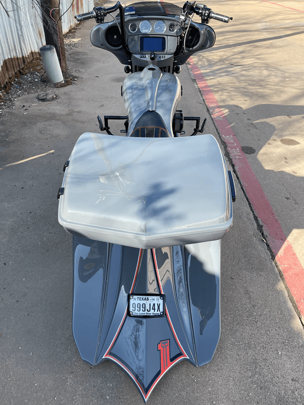 INSANE ASYLUM - STRUNG OUT/ REHAB SKID PLATES FOR FENDER AND BAGS WITH LED ACCENT LIGHTING - Image 4